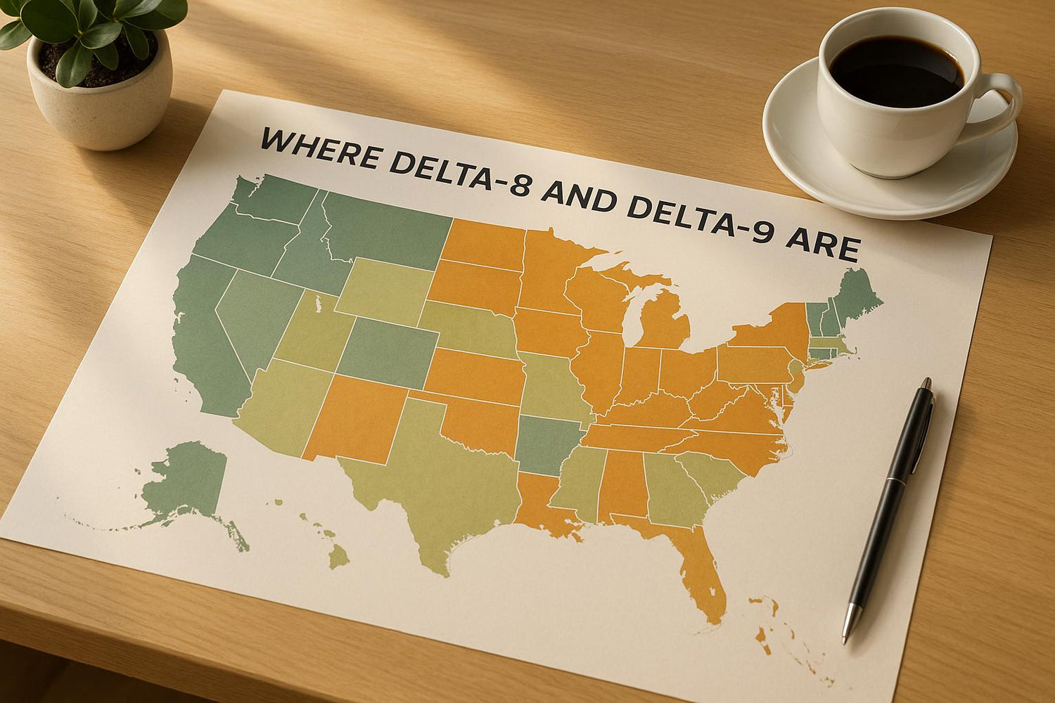 Where Delta-8 and Delta-9 Are Legal in 2025