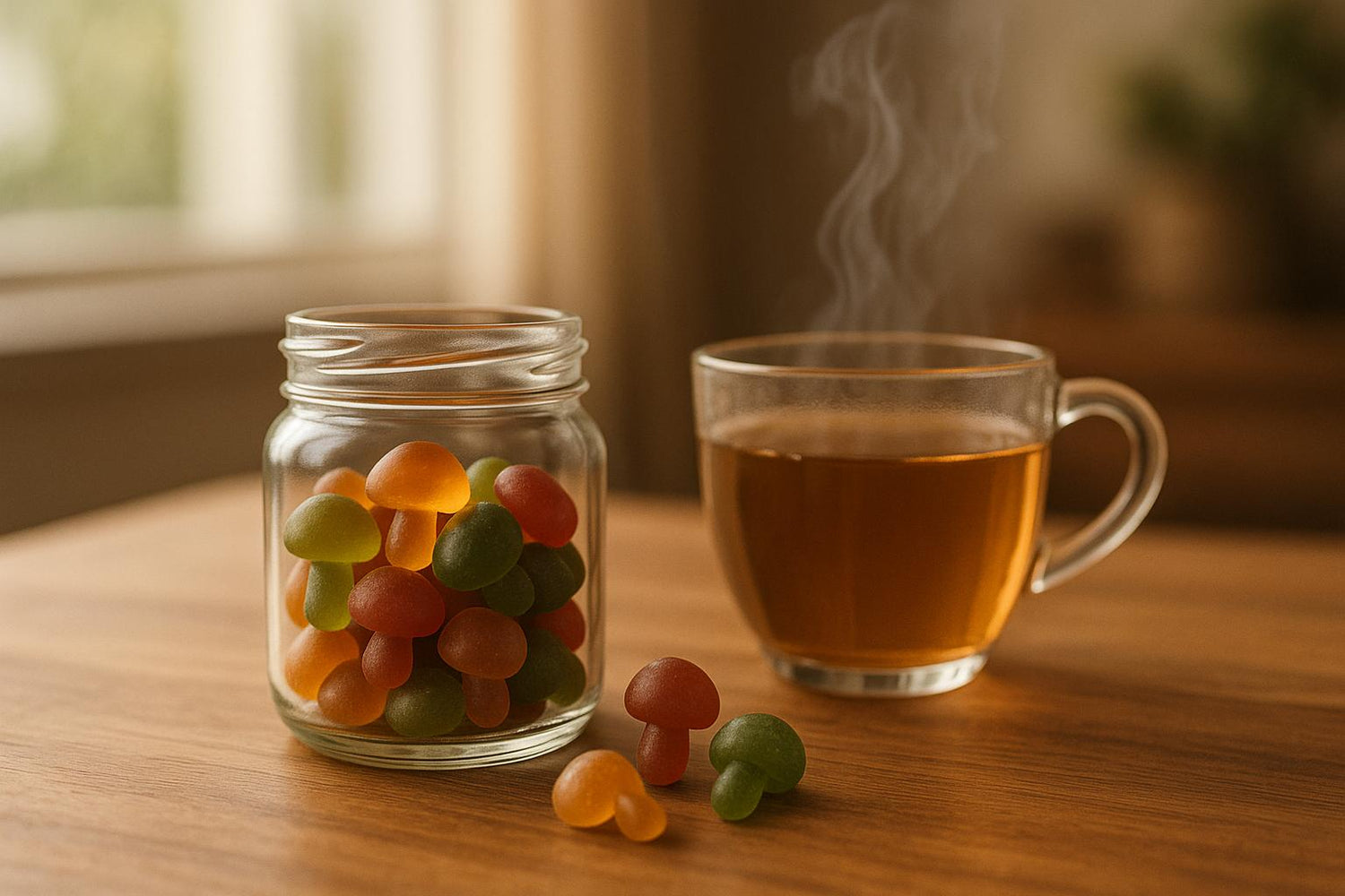 Mushroom Gummies with THC: Stress Relief Benefits