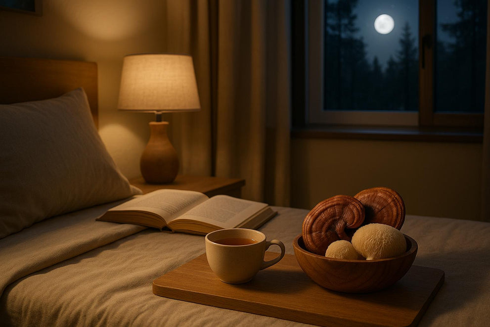 Adaptogenic Mushrooms for Stress-Induced Insomnia