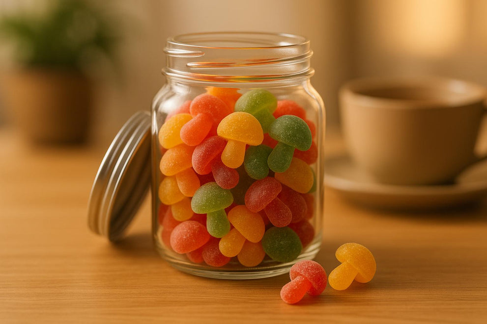 Mushroom Gummies for Stress and Cortisol Support