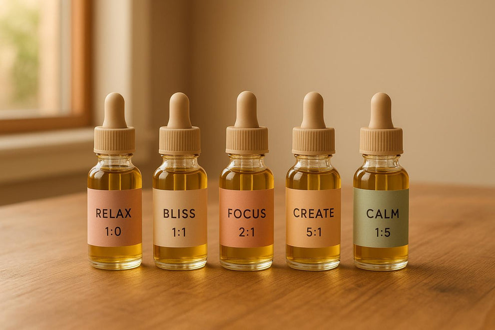 5 THC:CBD Ratios for Different Moods