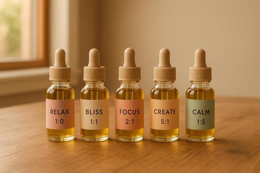 5 THC:CBD Ratios for Different Moods