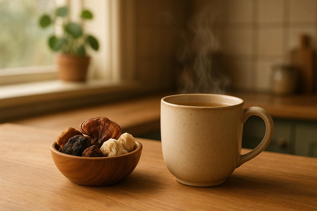 How Mushroom Blends Help Lower Cortisol