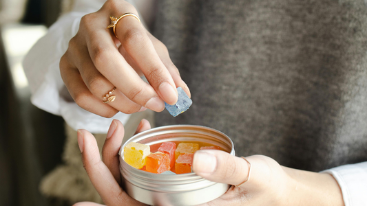 Gummies Stored In A Handy Container Provide Pre-Measured CBD Dosage You Can Depend On