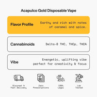 Acapulco Gold Vape