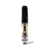 Cherry Kush 1G Cart with clear oil and black mouthpiece