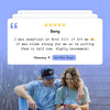 Customer review: 'Bang. I was skeptical at first till it hit me. It was kinda strong for me so I'm cutting them in half now. Highly recommend!'