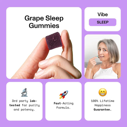 Grape Sleep Gummies