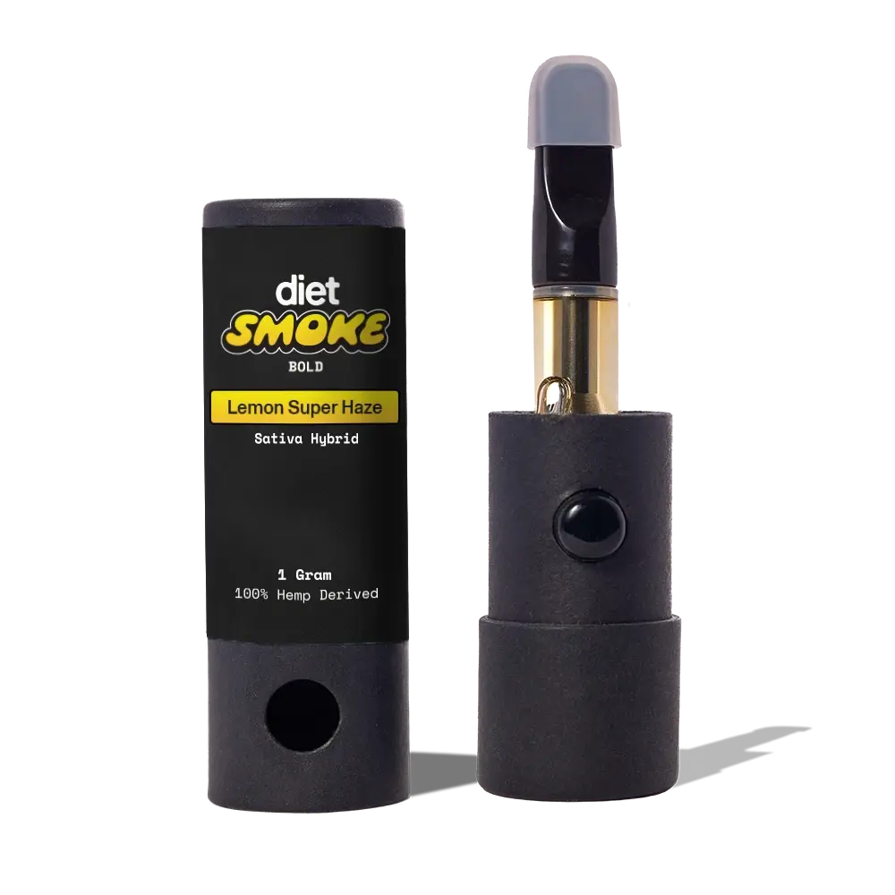 Diet Smoke Lemon Super Haze Cart, 1 Gram, Sativa Hybrid